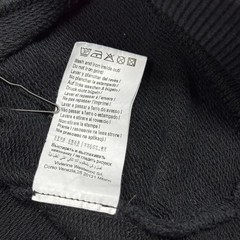 Vivienne Westwood Anglomania Big Logo Men Black Sweatshirt Size M