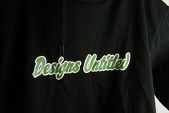 New Designs Untitled Men’s Size S Black Logo Graphic Black Fleece Lined Hoodie