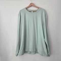 Nike Yoga Sweatshirt Mint Green Therma-FIT Fleece Crewneck Mens XL