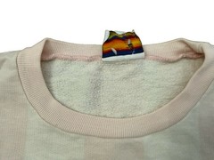 Hobie Juniors Teens XS Pink/White Striped Surf Graphic Logo Crewneck Pullover