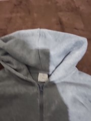 Unbranded , Thick Grey Fleece Hoodie Oversized.