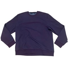 Van Heusen Flex Men’s XL Crewneck Sweatshirt Plum Purple Long Sleeve Pullover