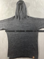 Paka Royal Alpaca Wool Hoodie Size XL Gray Pullover Sweater