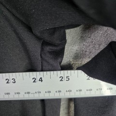 Mens Members Mark Luxe Black Pullover Hoodie Drawstring Rayon Blend Stretch XXL