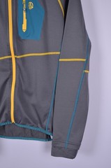 Mens Ternua Rager Grey Full Zip Hooded Stretch Jacket Hoodie Size XL Outdoor