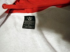 Assassin’s Creed III Zip Up White and Red Hoodie Jacket Men’s Small