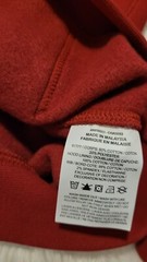 New Mens Nike Fleece Pullover Hoodie Sportswear MEDIUM $60- Deep Red
