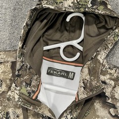 Tekari Hoodie Mens Medium Camo XRC Embroidered Outdoor Hunting Hiking
