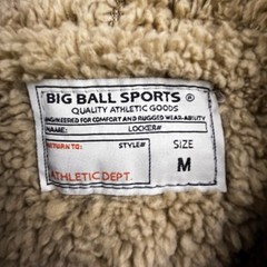Big Ball Sports Hoodie Adult Medium Sherpa Lined Aztec Southwestern Full Zip