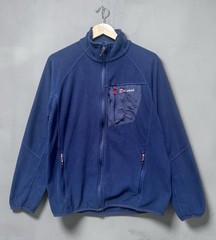 Berghaus Men’s Navy Blue Half-Zip Fleece Walking Hiking – Large