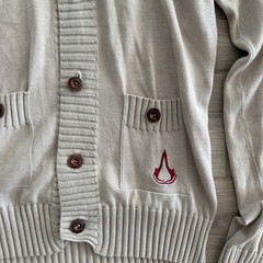 OFFICIAL UBISOFT ASSASSIN’S CREED BLACK FLAG 2013 ‘Beige’ KNIT HOODIE SIZE M