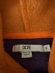 Dope Graphic Design Hoodie Urban Hip Hop Streetwear Pullover 90s Mens S Pacsun
