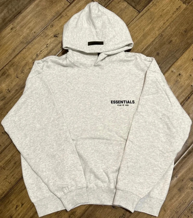 Fear Of God Essentials Hoodie SS22 Light Oatmeal BRAND NEW WITH TAGS EXTRA LARGE