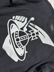 Vivienne Westwood Anglomania Black Big Logo Sweatshirt