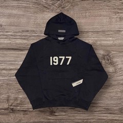 Essentials Fear of God 1977 Hoodie in Iron size XL
