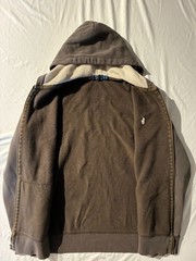 Polo Ralph Lauren Polo Ralph Lauren Fleece Full-Zip Hoodie Brown Size Large