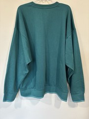 Adidas Men’s Crew Neck Long Sleeve Sweatshirt Collegiate Green Size 2XL NWT