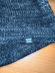 Mission Workshop Renan Alpaca Fleece Hand Knit Pullover Hoodie Sz M Cycling EUC