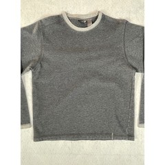 REI Men’s Gray Long Sleeve Crew Neck Sweatshirt Size S Cotton Polyester Blend