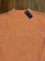 PARKE x Target XXS/XS Women’s Peach Orange Sweatshirt Pullover