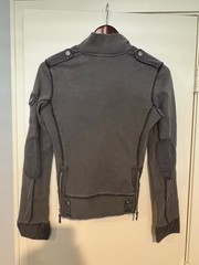 Vintage 2000s Y2K Triple 5 Soul Grey Zip-up sweatshirt – Womens/Girls Size Small
