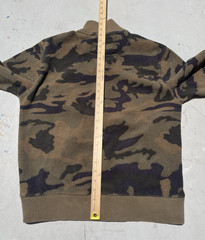 Men’s Old Navy Sweatshirt Camo M Full Zip Streetwear Woodland Modern City War