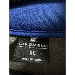 Colosseum Florida Gators Mens XL Snap Neck Pullover Heather Gray Fleece Jacket