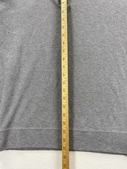 Peter Millar 1/4 Zip Sweater Men’s L Gray Rayon Fleece Outdoors Pullover Golf