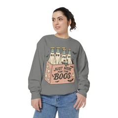Just Here For The Boos Sweatshirt Halloween Spooky Fall