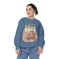 Just Here For The Boos Sweatshirt Halloween Spooky Fall