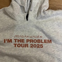 Morgan Wallen I’m The Problem Tour 2025 Hoodie Adult Size Medium