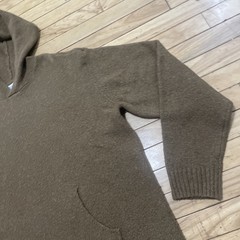 Old Navy Brown Hoodie Sweater Men XL Textured Fall Winter Classic Capsule XL