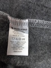 Burlebo Outdoors Hoodie Men’s Medium Gray Duck Graphic Pullover Sweatshirt NWT
