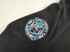 XL New Japan Pro Wrestling Chicago Flag Bullet Club Hoodie WWE AEW NJPW RARE