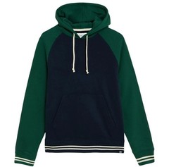 M & S Mens Hoodie Pure Cotton Brushed Fabric Warm Pullover ~ Sizes S M L XL XXL