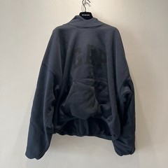 Yeezy Gap Engineered By Balenciaga Dove Hoodie Washed Black 472996-00