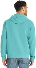 Men’s No Closure Hoodie Long Sleeve Hooded Neck Concrete Gray Daily Wear Cotton