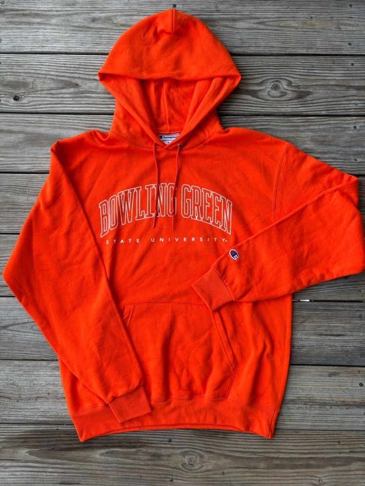 Champion Orange Bowling Green State University Hooded Sweatshirt