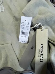 Essentials Hoodie Light Oatmeal Size Large Brand New With Tags