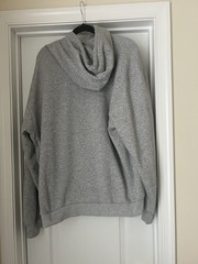 Russell Athletic Men’s Hoodie 1902 Logo Sweatshirt Gray Size Large
