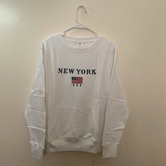 New York NYC Hoodie Sweater Winter Hot White US Flag New SizeXS,S,M,L,XL,2XL,3XL