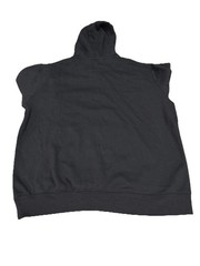 DKNY Hoodie Mens Larger Black Fleece Long Sleeves Hooded Sweatshirt Pullover NWT