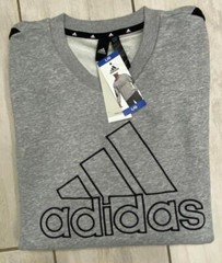NWT Adidas Men’s Future Icons Embroidered Badge Crew Neck Sweatshirt Size M,L,XL