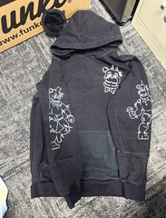 Her Five Nights at Freddy’s Teens Black Graphic Pullover Hoodie S