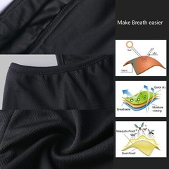 Balaclava Face Mask Adjustable Windproof UV Protection Hood for Outdoor Sports