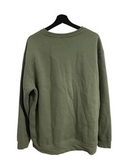 Quiksilver Men’s Olive Green Crew Neck Sweatshirt