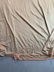 North Face Men’s Summer LT Hoody Hoodie Sun Shirt Long Sleeve Medium Khaki Stone