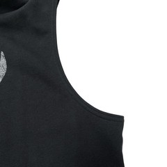 Under Armour Men’s Project Rock Terry Sleeveless Hoodie Size L Black 1367108