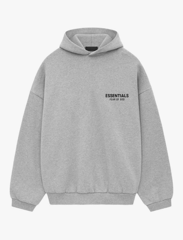 ESSENTIALS Dark Oatmeal Men’s Gray Hoodie Sweatshirt Oversized Large New In Bag