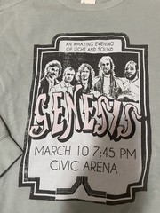People of Leisure Genesis at Civic Arena Vintage Sweatshirt Sz S Made in LA